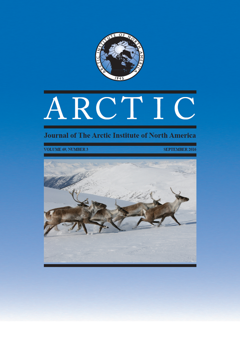 Cover image Arctic 69(3)